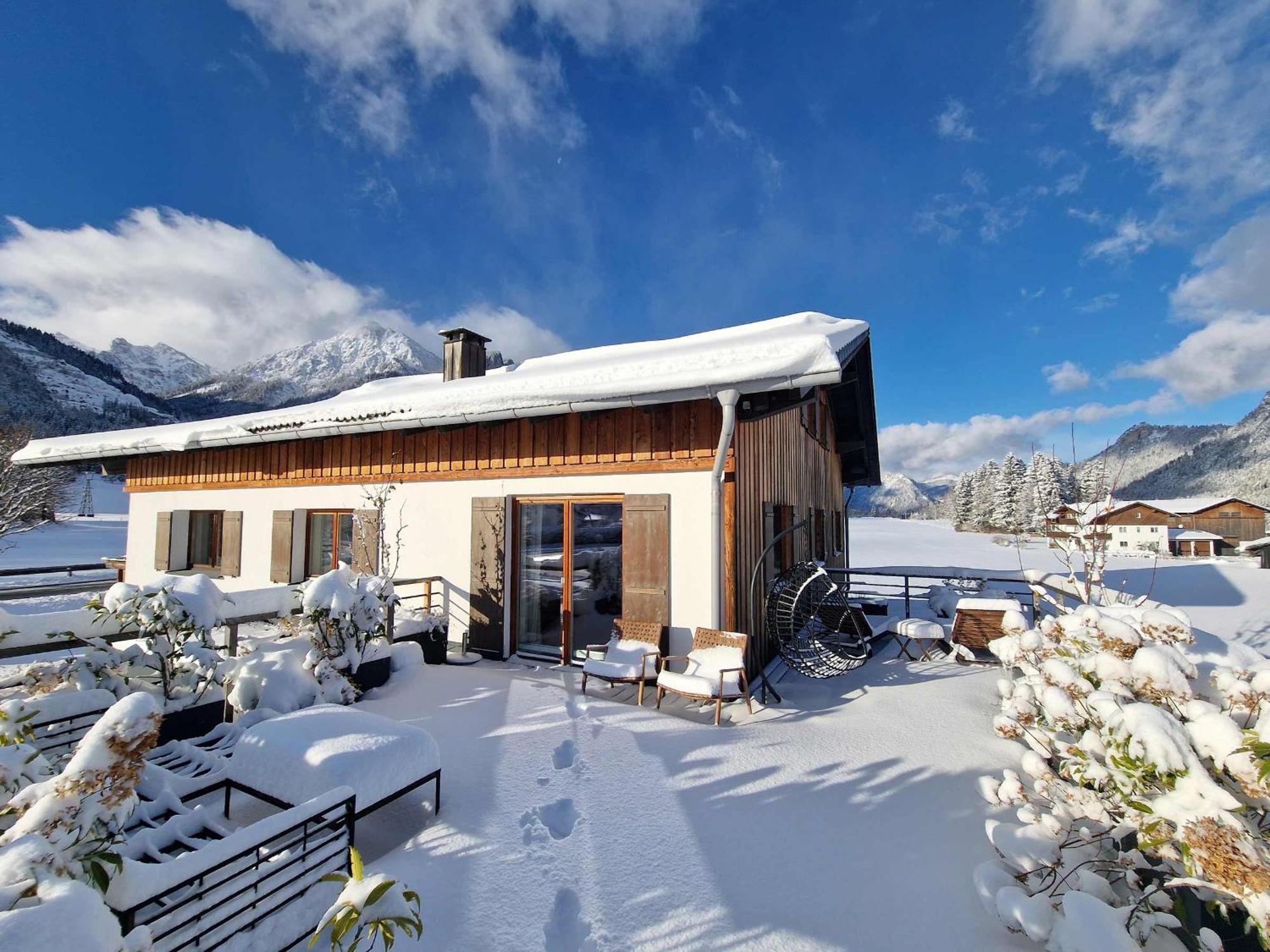 Alpenchalet Vils Tirol Bagian luar foto